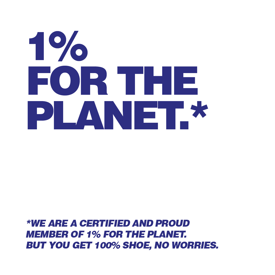 Vulcans Shoes 1% for the Planet